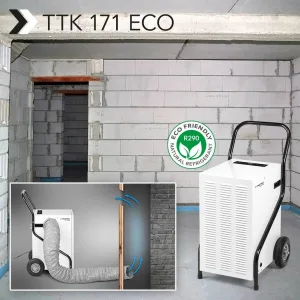 oro sausintuvas nuoma trotec TTK 171 ECO dregmes surinkejas nuoma