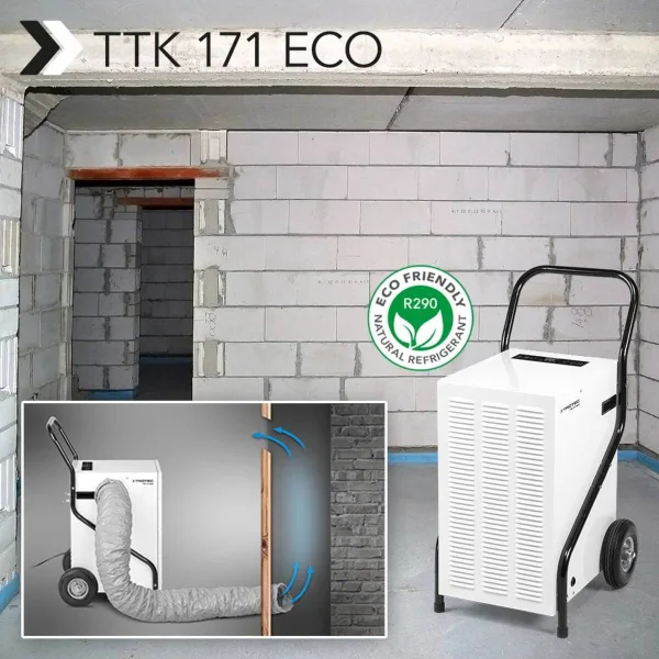 oro sausintuvas nuoma trotec TTK 171 ECO dregmes surinkejas nuoma