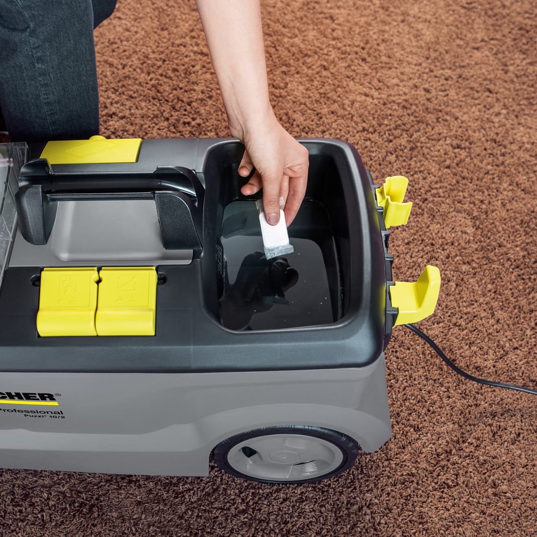 karcher giluminio valymo tabletes